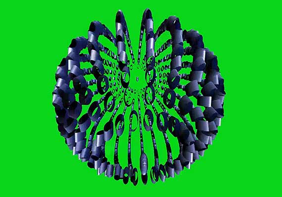 Imagens e efeitos estéticos produzidas pelo Prof. André Luiz Soares Varella. Doutorado em: Magnetismo de Nonoestruturas Magnéticas Eletrodepoistadas em Nanoporos de Alumina Anódica.
